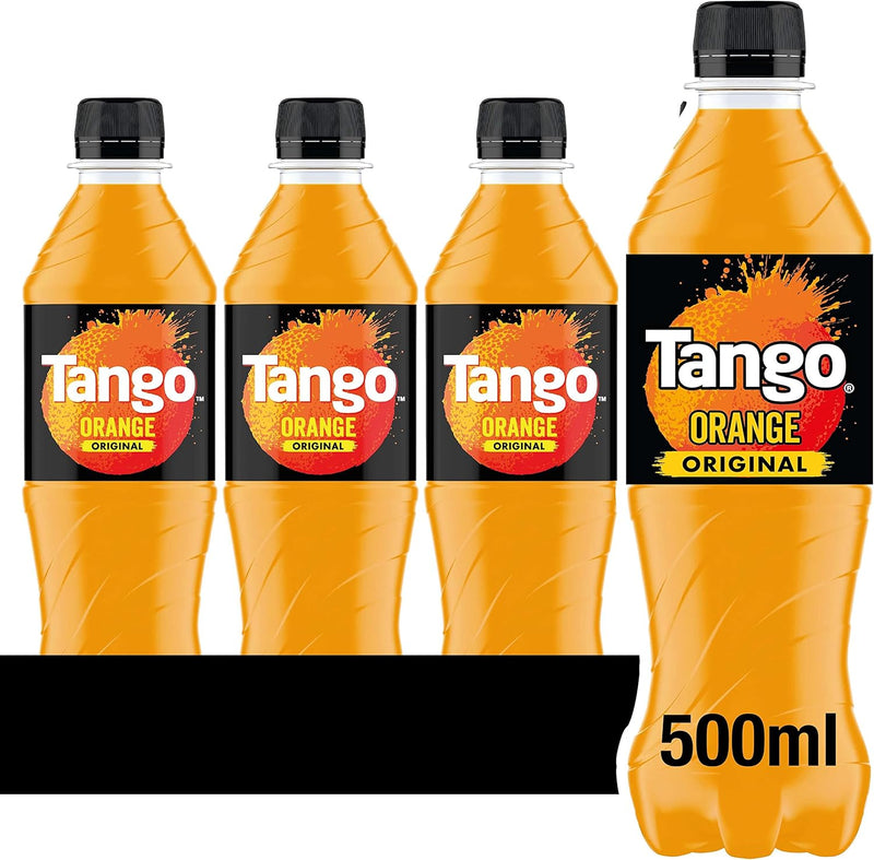 Tango Orange Soft DrinkPack of 12x500 ml