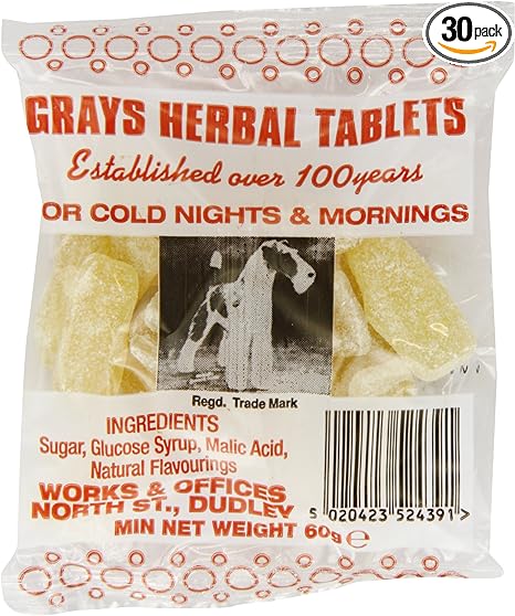 Gray's Herbal Tablets - Pack of 30x60g