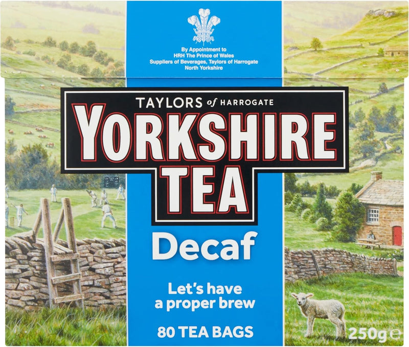 Yorkshire Tea Decaffeinated Tea Bags Pack of 5x40's