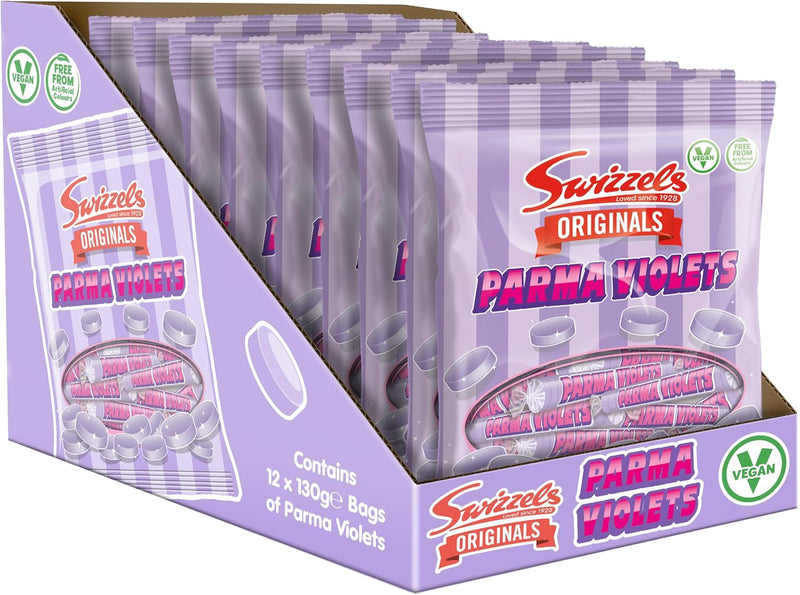 Swizzels Original Parma Violets Pack of 12x130g