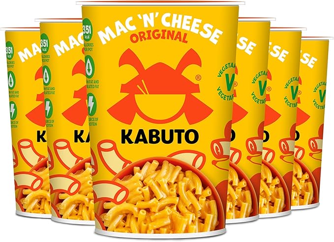 Kabuto Original Mac and Cheese Pack of 6x85g