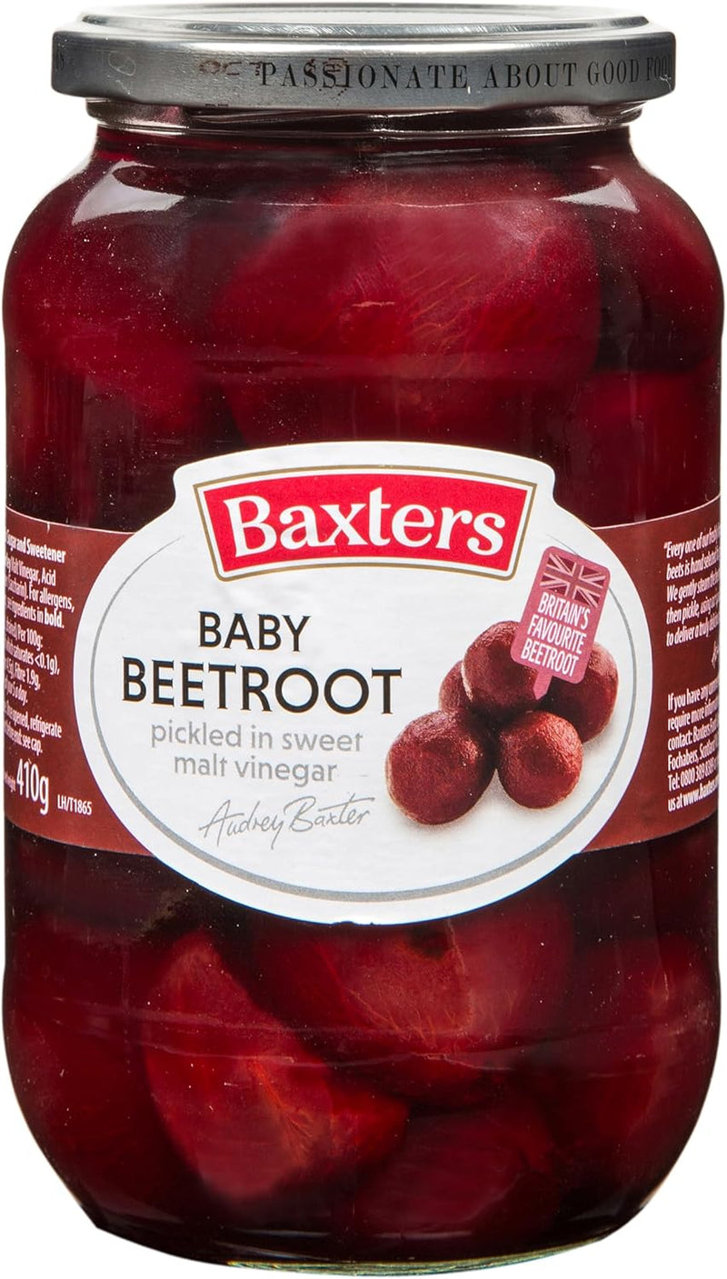 Baxters Baby Beetroot in Sweet Vinegar Pack of 6x340g