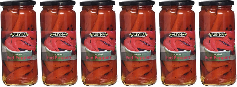 Aleyna Red Roasted Peppers Pack of 6x480g