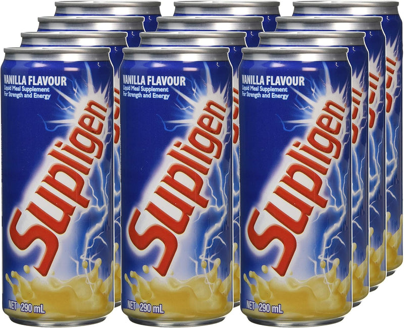 Supligen Vanilla Pack of 12 x 290ml