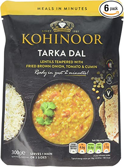 Kohinoor Dal Tarka  Pack of 6x300g