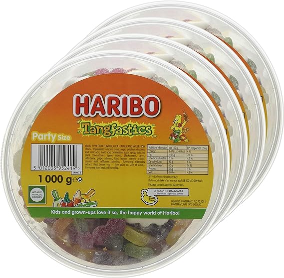 Haribo Tangfastic Party sweetS (sharing bags & Tubs)