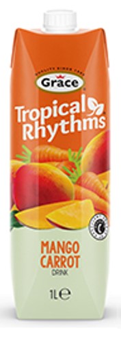 Grace Tropical Rhythms Fruit Flavoured Drink Pack of 1ltr