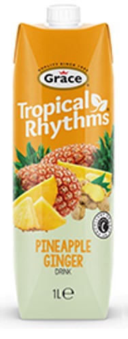 Grace Tropical Rhythms Fruit Flavoured Drink Pack of 1ltr