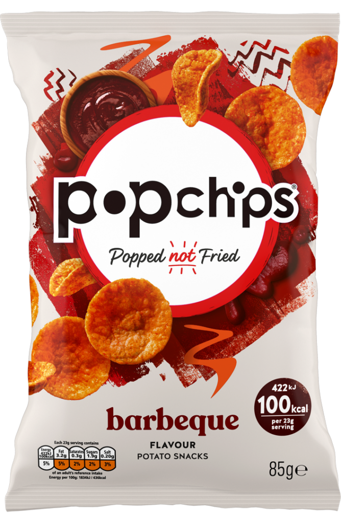 Popchips Crisps Diffrent Flavour Pack of 16x50g