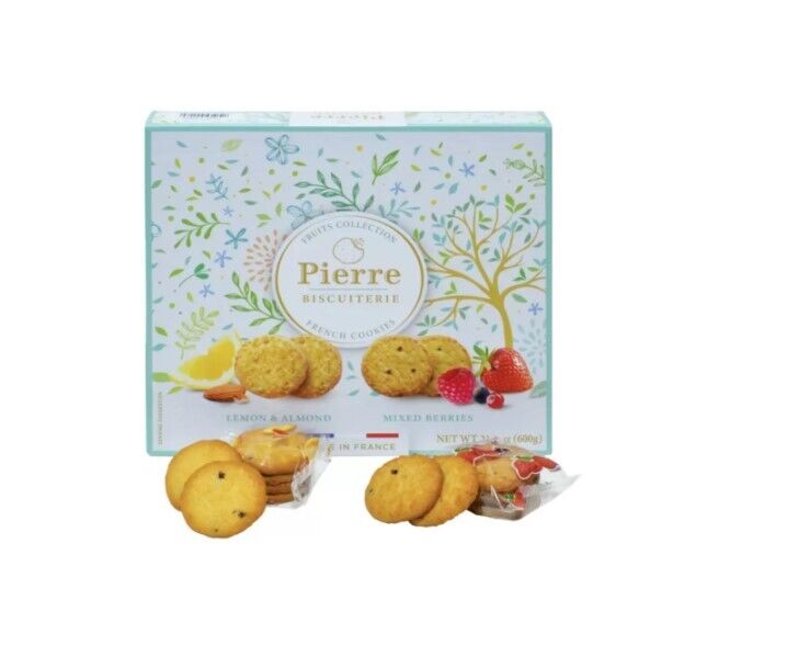 Pierre Biscuiterie Butter And Fresh Cream Cookies Pack of 1x600g