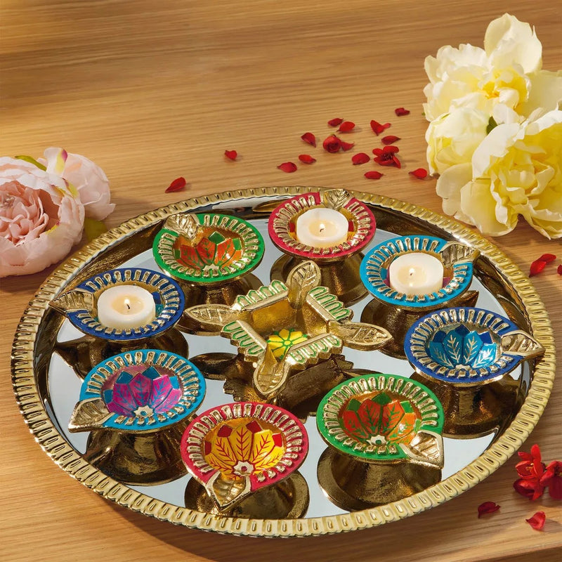 Diwali Diya 10 Piece Set