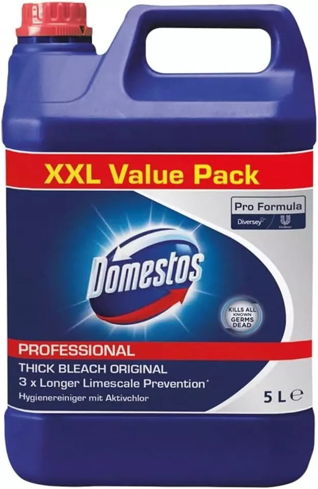 Domestos Professional Original Thick Bleach Pack of 5L