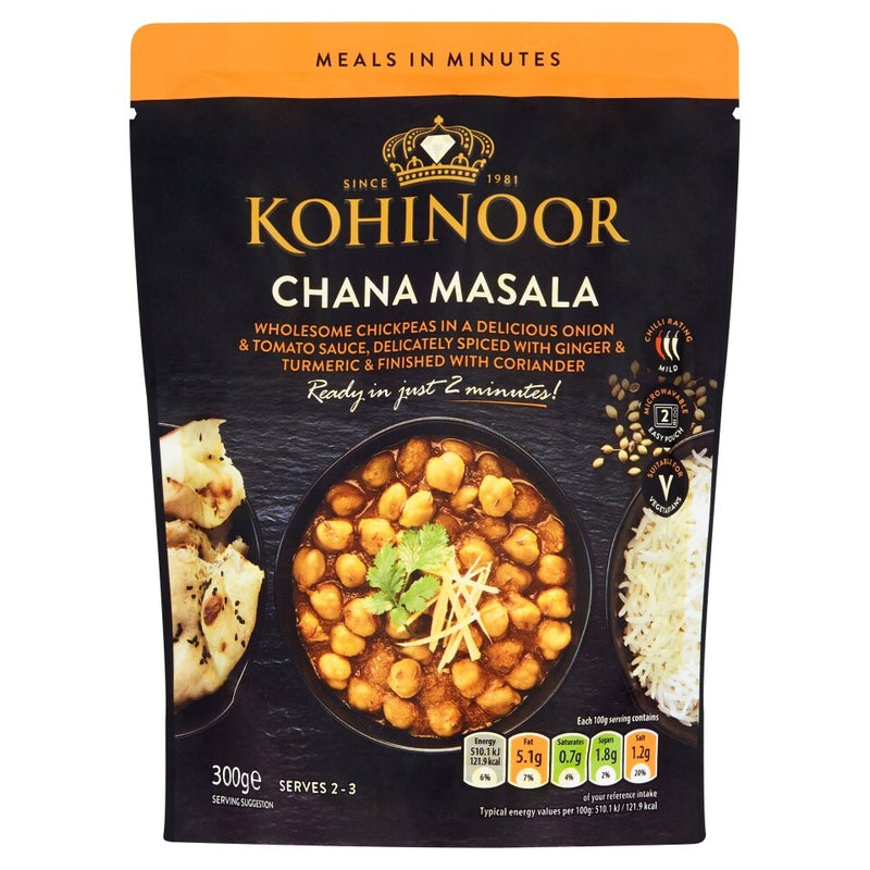 Kohinoor Chana Masala Pack of 6x300g