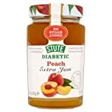 Stute Foods - Diabetic Range - Peach Jam - 430g (Case of 6)