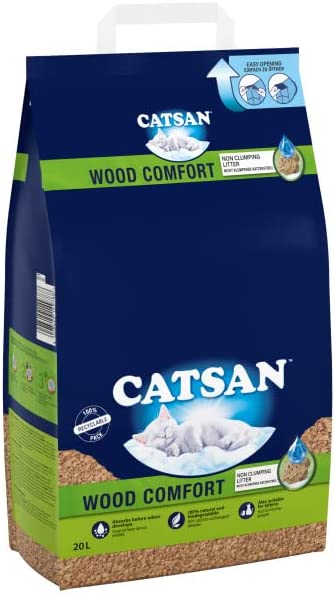 Catsan Wood Comfort Litter 20L