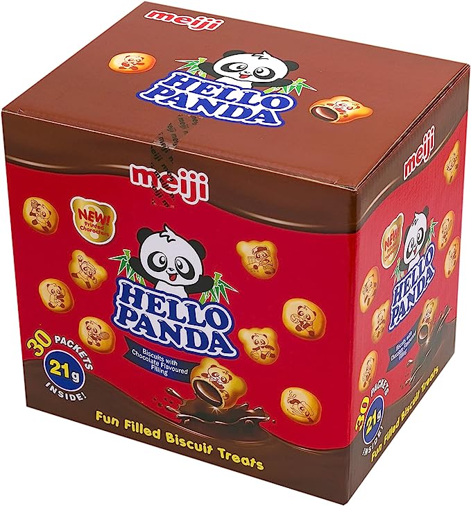 Hello Panda Chocolate Filled Biscuits Pack of  30 x 21g