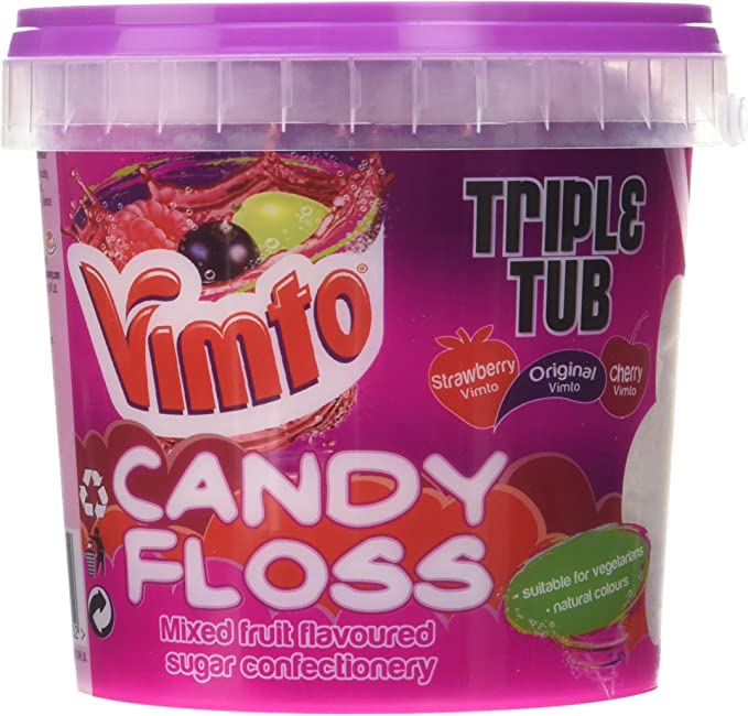 Vimto Candy Floss Large, 50 g (Pack of 6)