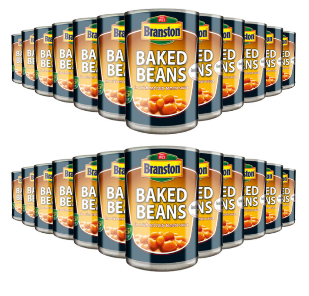 Branston Baked Beans in Tomato Sauce Pack of 24x410g