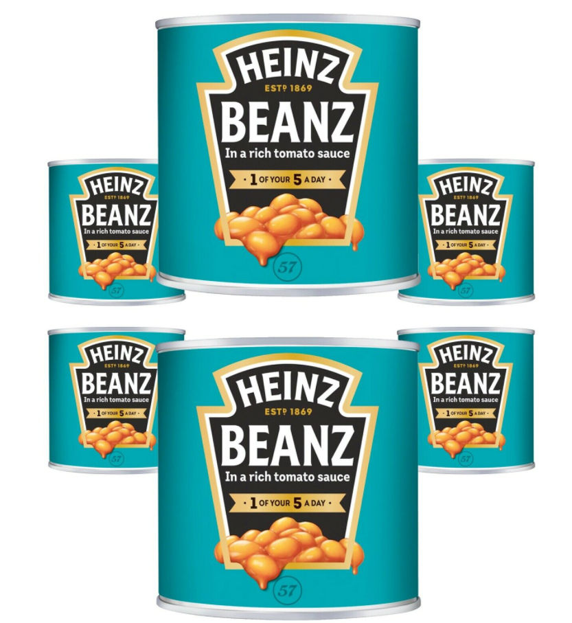 Heinz Baked Beans 6 Cans - 2.62kg